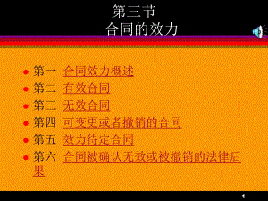 合同的效力ppt课件.ppt