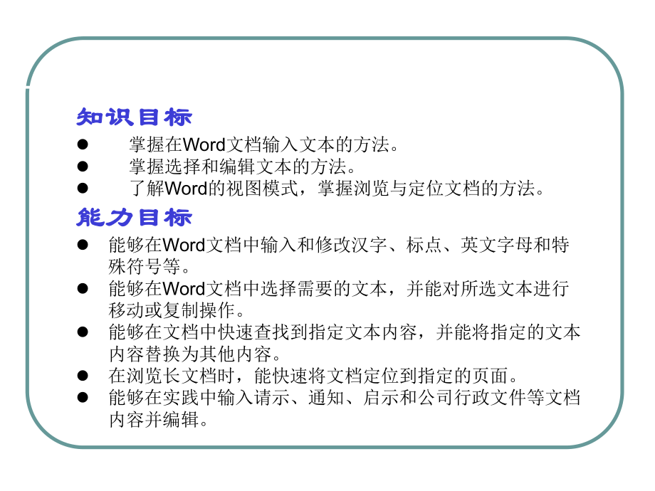 02Word文本的输入与编辑精品PPT课件.ppt_第2页