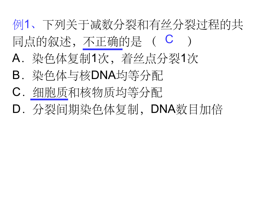 一轮复习减数分裂与有丝分裂的比较ppt课件.ppt_第3页