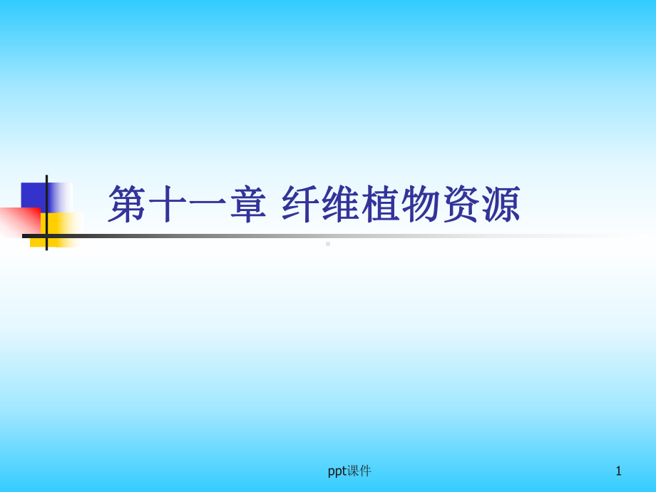 纤维植物资源-ppt课件.ppt_第1页