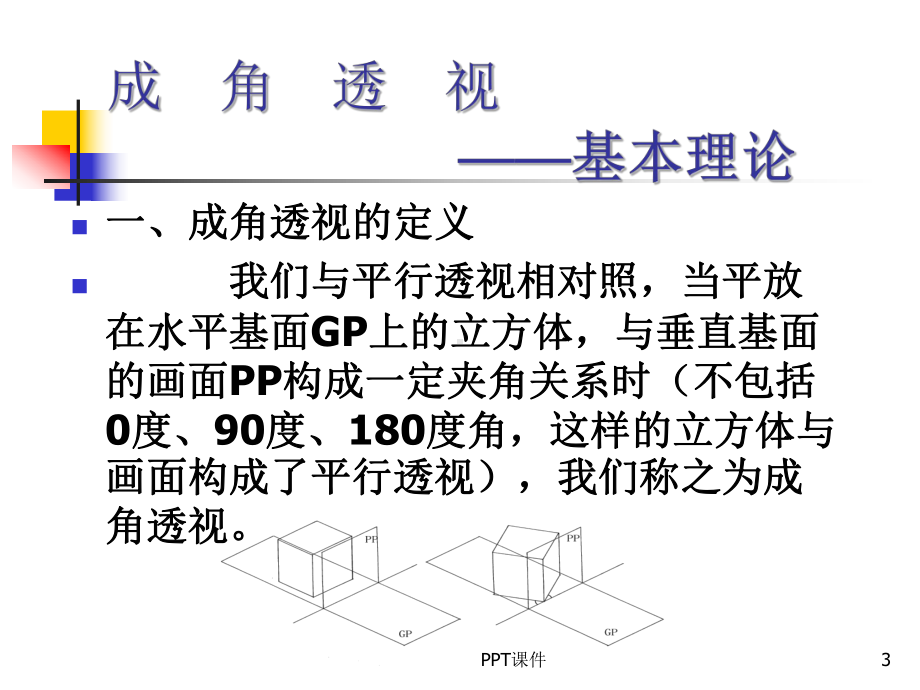 透视学(成角透视)-ppt课件.ppt_第3页