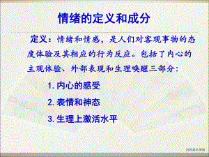 四种基本情绪-ppt课件.ppt