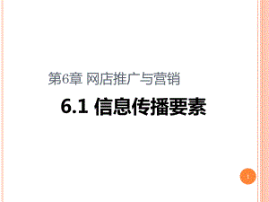 网店推广与营销PPT课件.ppt