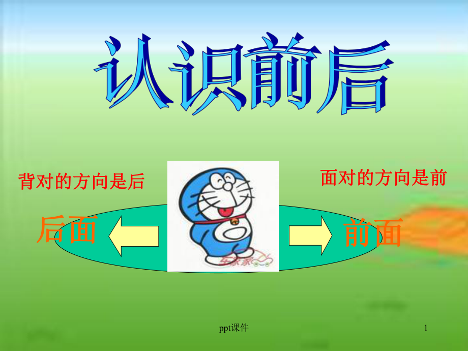 认识前后-ppt课件.ppt_第1页