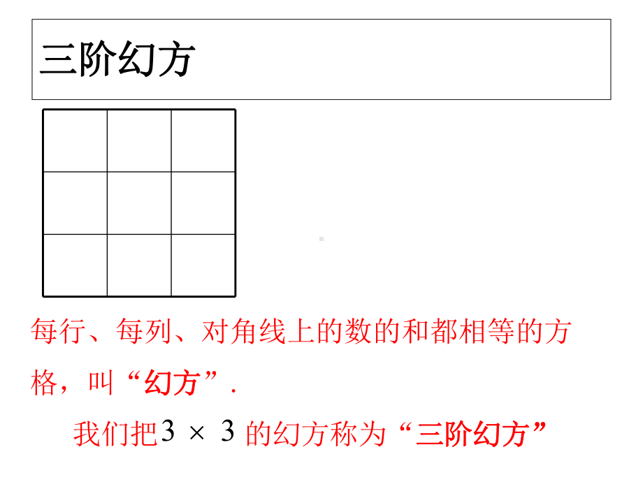 综合与实践三阶幻方ppt课件.ppt_第3页