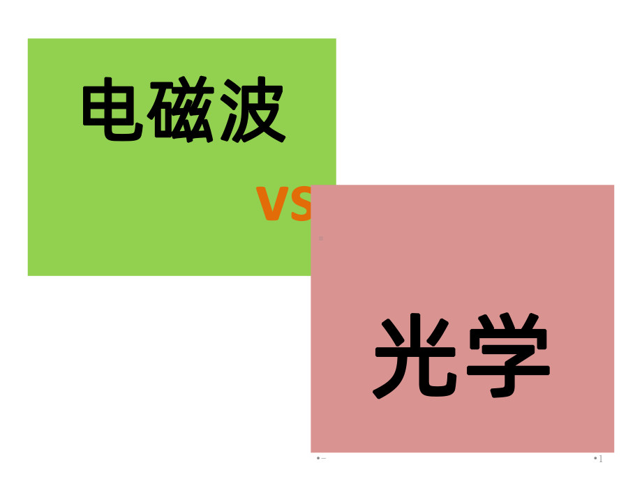 高中物理“电磁波和光学”解析PPT课件.ppt_第1页