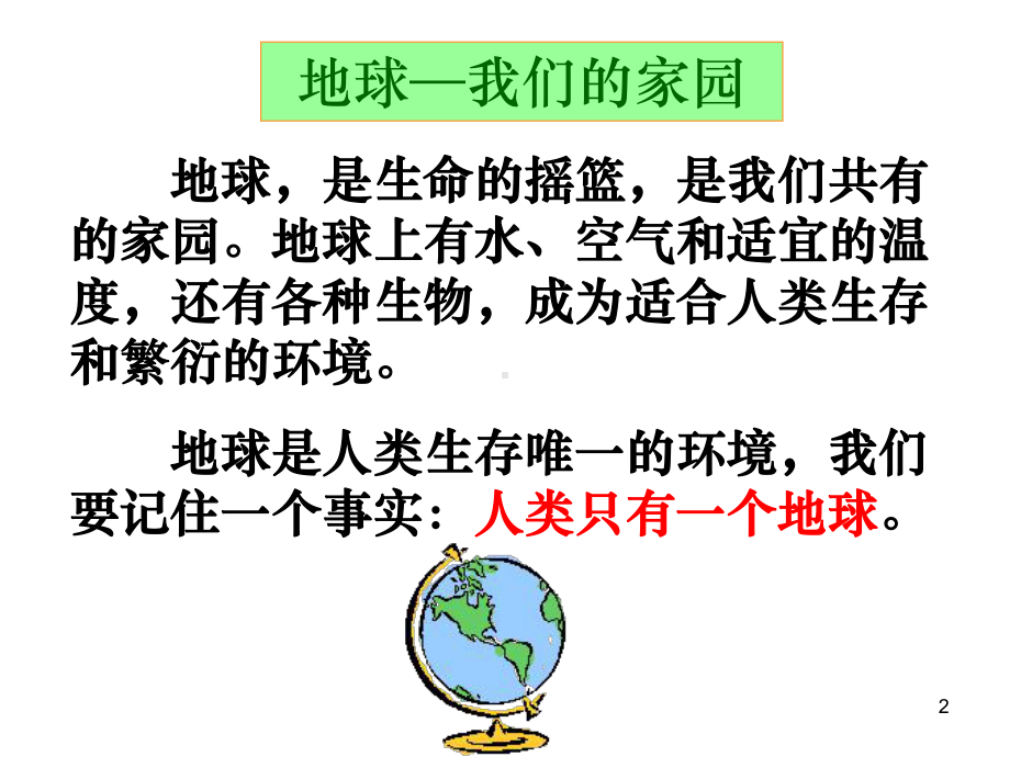 保护我们共同的家园公开课课件.ppt_第2页