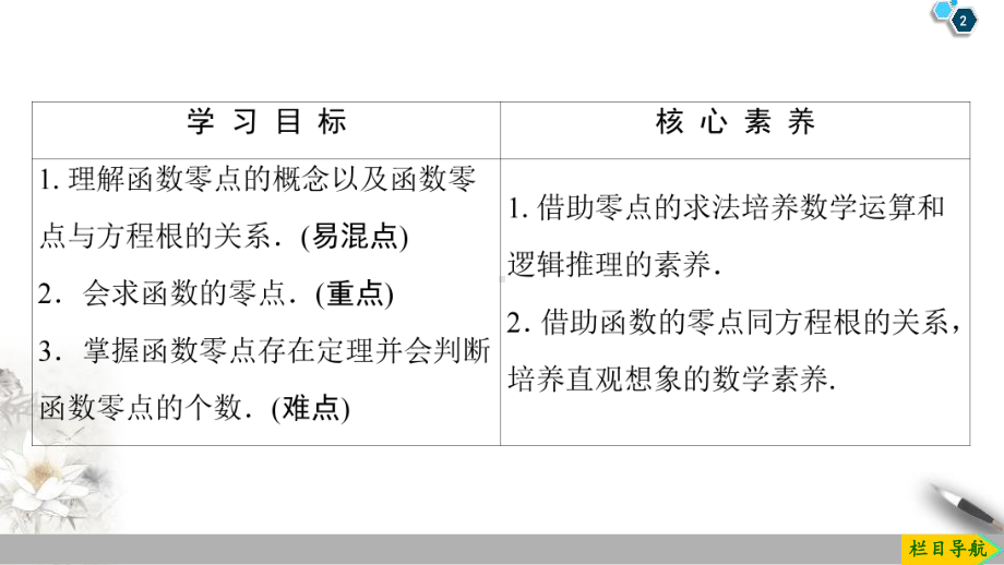 人教版高中数学必修一《函数的零点与方程的解》教学课件.pptx_第2页