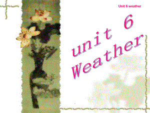 unit6weatherppt课件.ppt（无音视频）