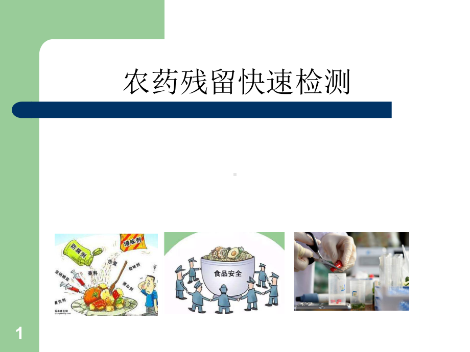 农残快检PPT课件.ppt_第1页