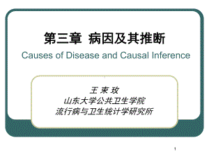 三篇病因及其推断PPT课件.ppt