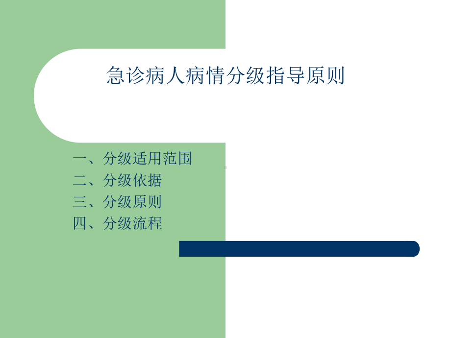 最新急诊病人病情分级指导原则主题讲座课件.ppt_第1页