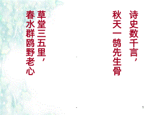 杜甫诗歌专题PPT课件.ppt