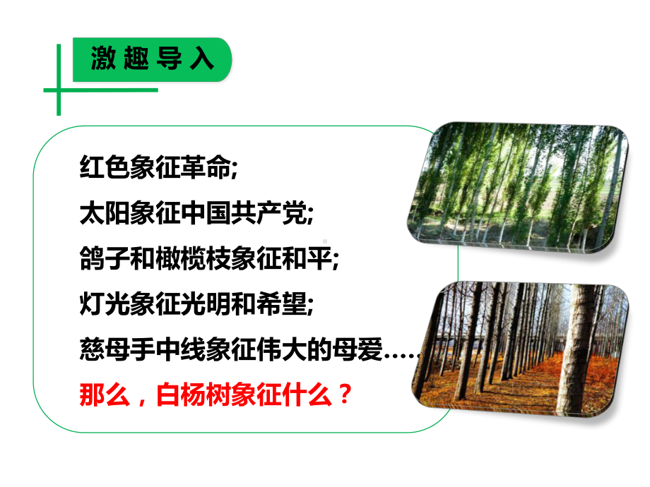 《白杨礼赞》优秀ppt课件15141.ppt_第1页