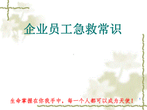 员工自救互救知识培训PPT课件(同名147).ppt