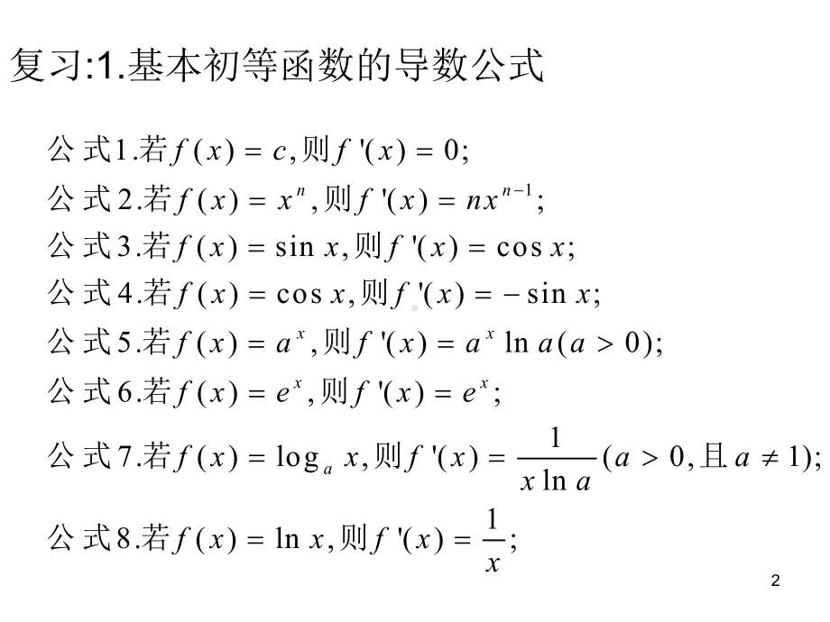 复合函数的导数好ppt课件.ppt_第2页