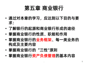 商业银行PPT课件.ppt