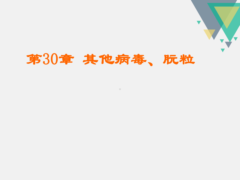 其他病毒、朊粒-ppt课件.ppt_第1页