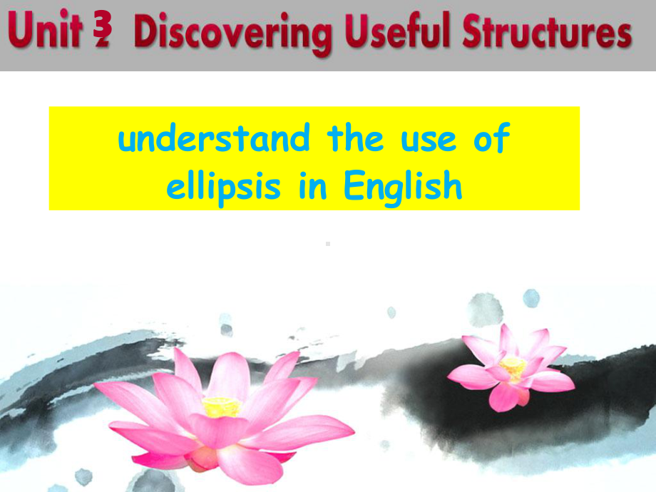 Unit 3 Discovering Useful Structures ppt课件 -（2021新）人教版高中英语必修第三册.pptx_第1页