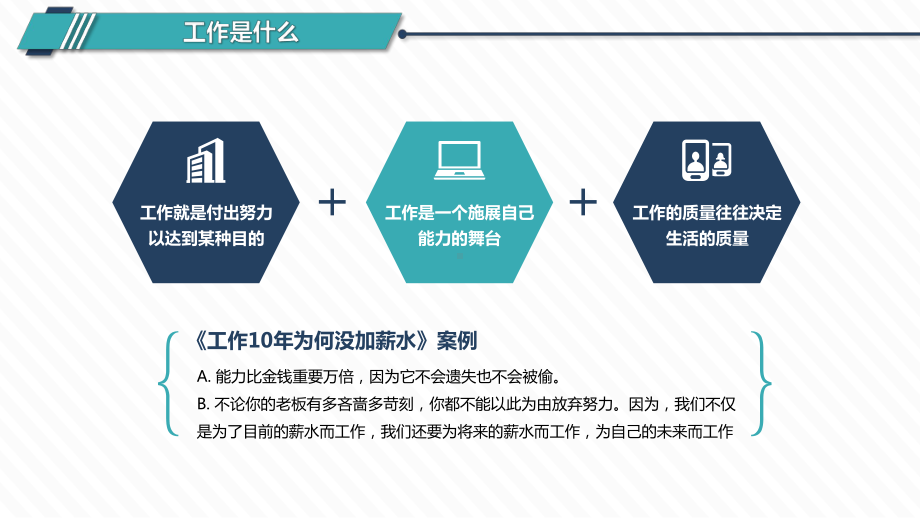 专题资料简约企业职场新入职员工心态培训PPT课件.pptx_第3页