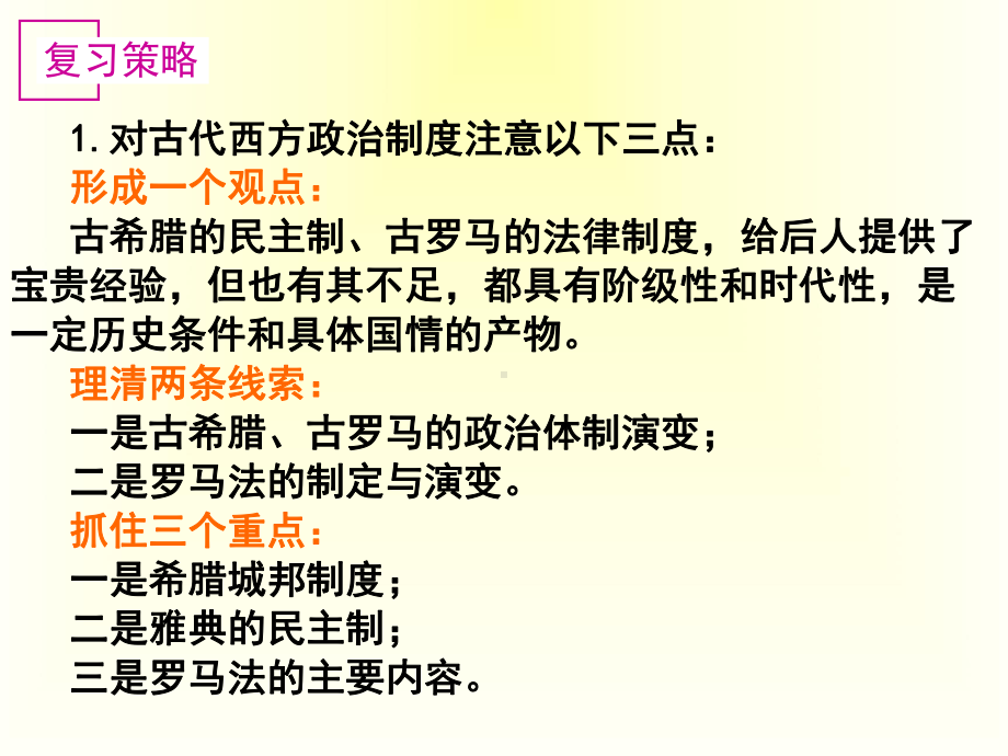 雅典民主政治的摇篮一轮复习ppt课件.ppt_第3页