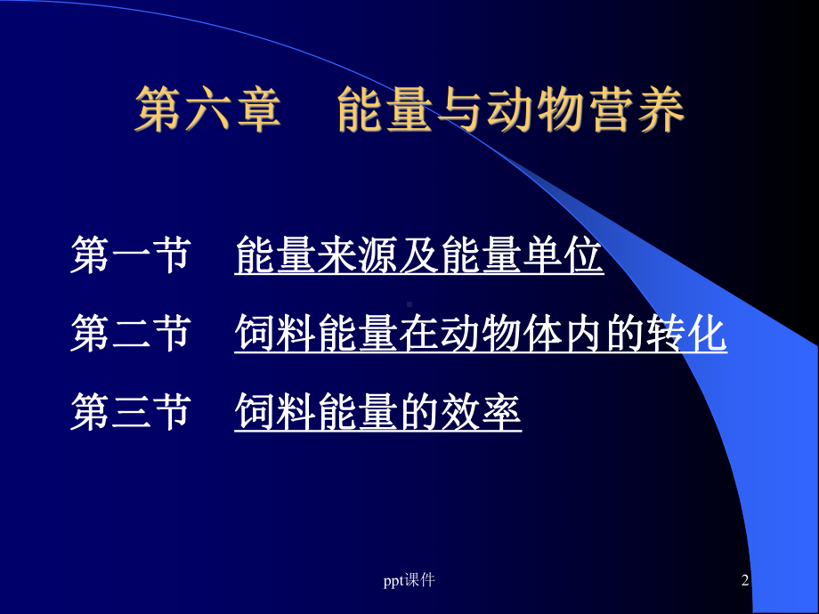 动物营养学-第六章-能量与动物营养-ppt课件.ppt_第2页