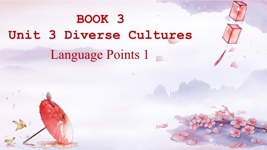 Unit 3 Diverse Cultures Language points 1 ppt课件-（2021新）人教版高中英语必修第三册高一下学期.pptx_第1页