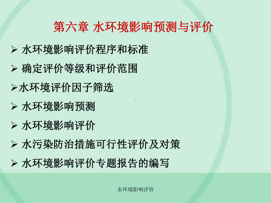 水环境影响评价-ppt课件.ppt_第1页