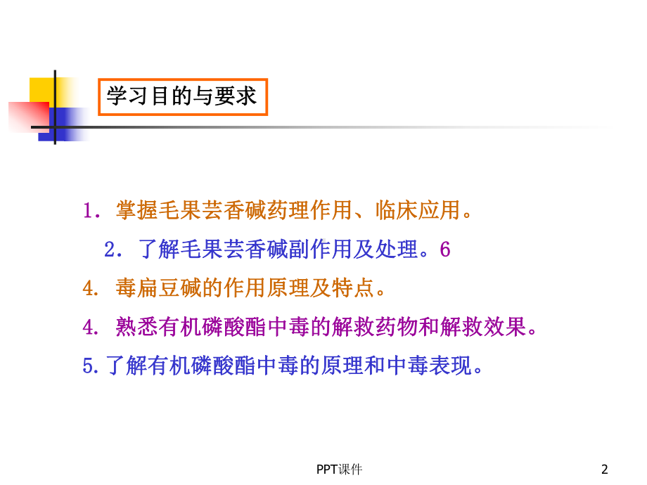 《药理学》胆碱受体激动药-ppt课件.ppt_第2页