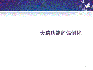 大脑功能的偏侧化-ppt课件.ppt