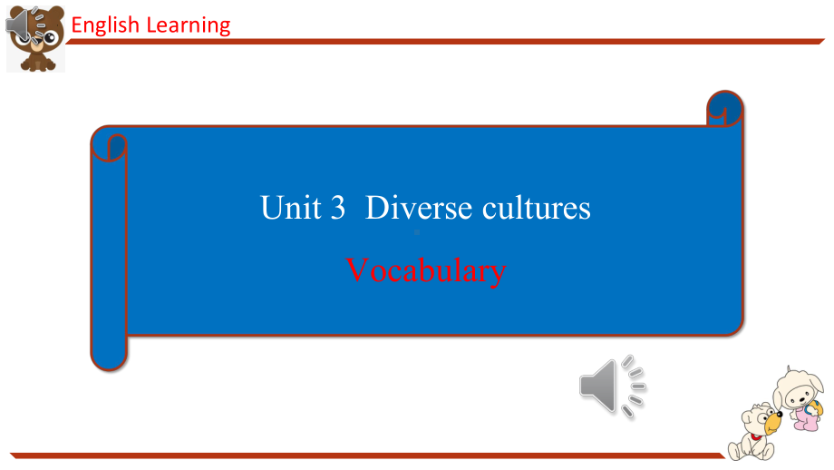 Unit 3 Diverse cultures Vocabulary ppt课件 -（2021新）人教版高中英语必修第三册.pptx_第1页