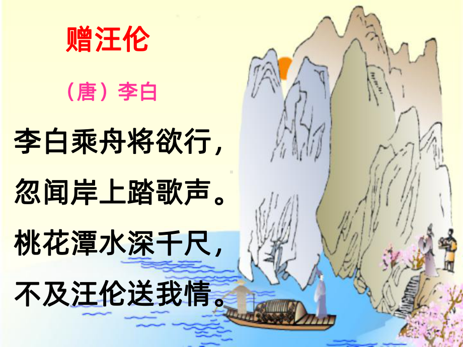 走进送别诗(小学)优秀PPT课件.ppt_第3页