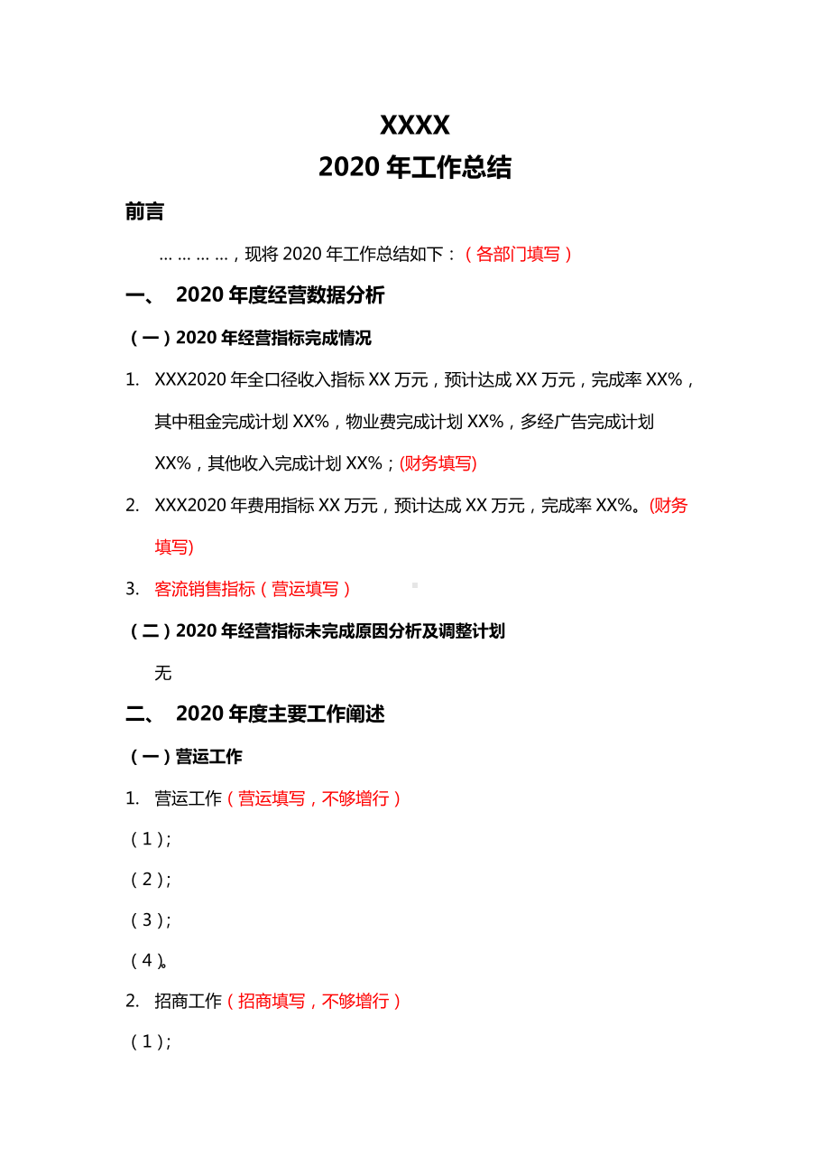 市场部2020年工作总结.docx_第1页