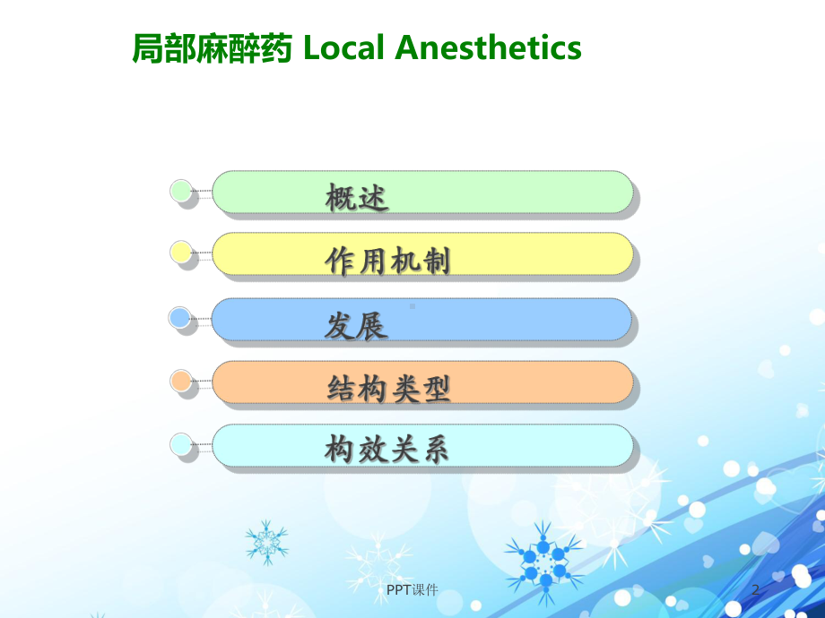 局部麻醉药-ppt课件.ppt_第2页