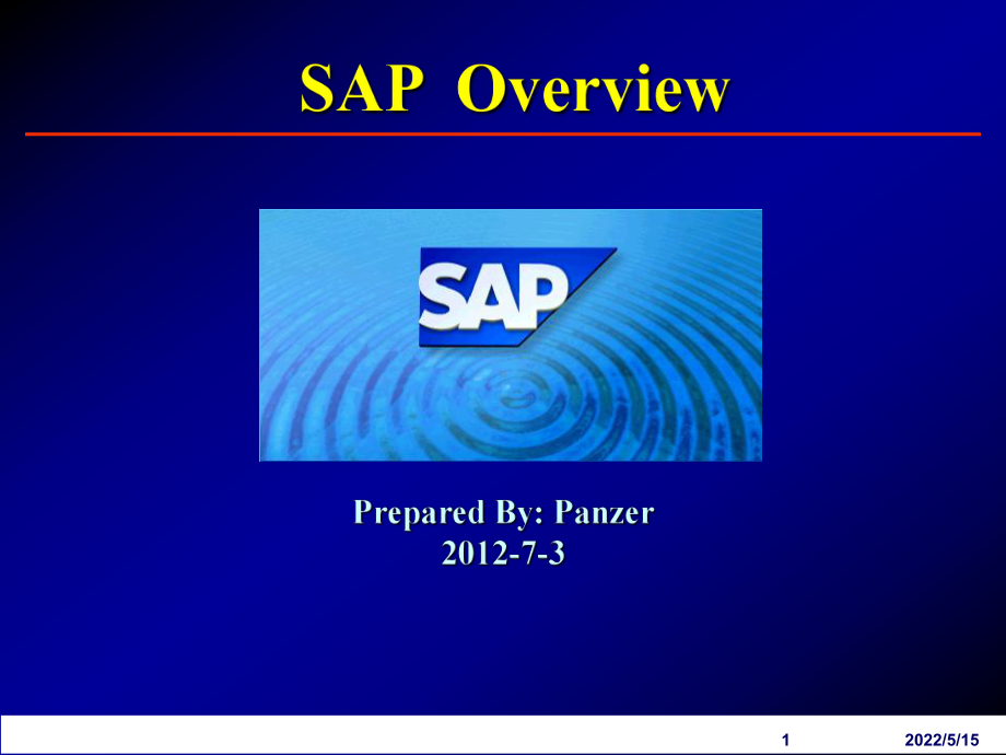 SAPOverview73精品PPT课件.ppt_第1页