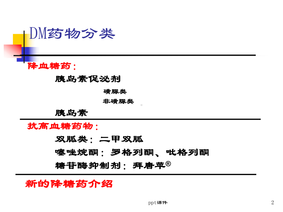 常用降糖药物-ppt课件.ppt_第2页