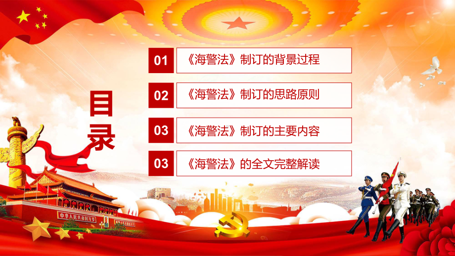 党政风理顺海上维权执法体制2021年《海警法》教学PPT课件.pptx_第3页