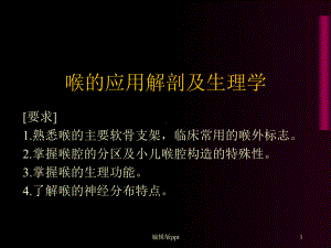 喉的应用解剖及生理ppt课件(同名605).ppt