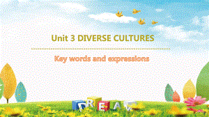 Unit 3 Key words and expression ppt课件 -（2021新）人教版高中英语必修第三册.pptx