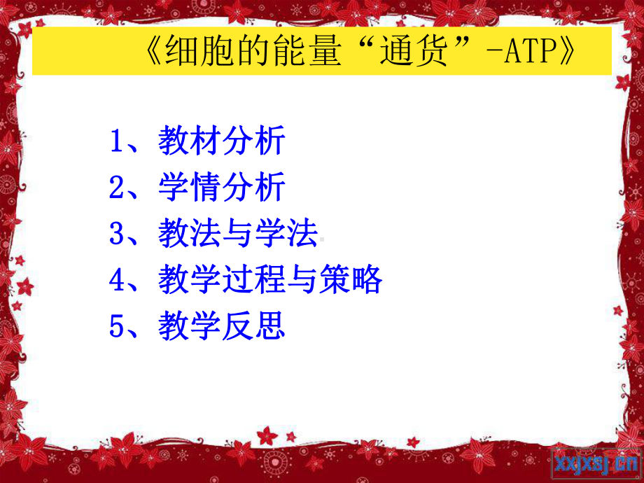 ATP细胞的能量通货说课课件.ppt_第2页