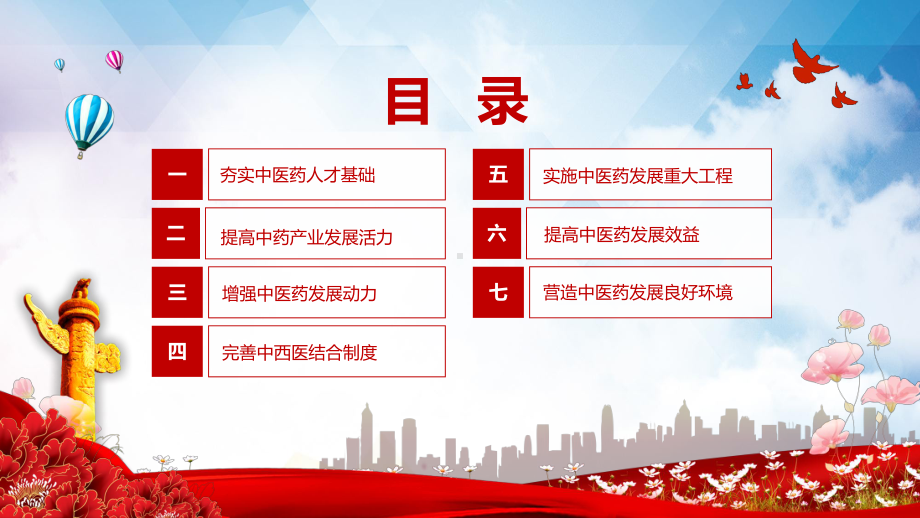 党政风全文解读关于加快中医药特色发展若干政策措施教学PPT课件.pptx_第3页