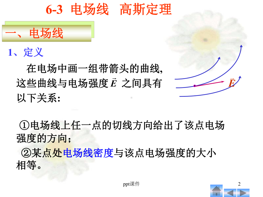 大学物理-高斯定理-ppt课件.ppt_第2页