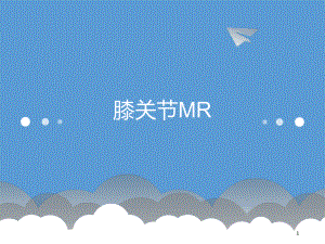 膝关节MRPPT课件.ppt