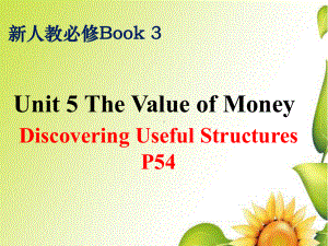 Unit 5 The value of Money Grammar ppt课件 -（2021新）人教版高中英语必修第三册.pptx