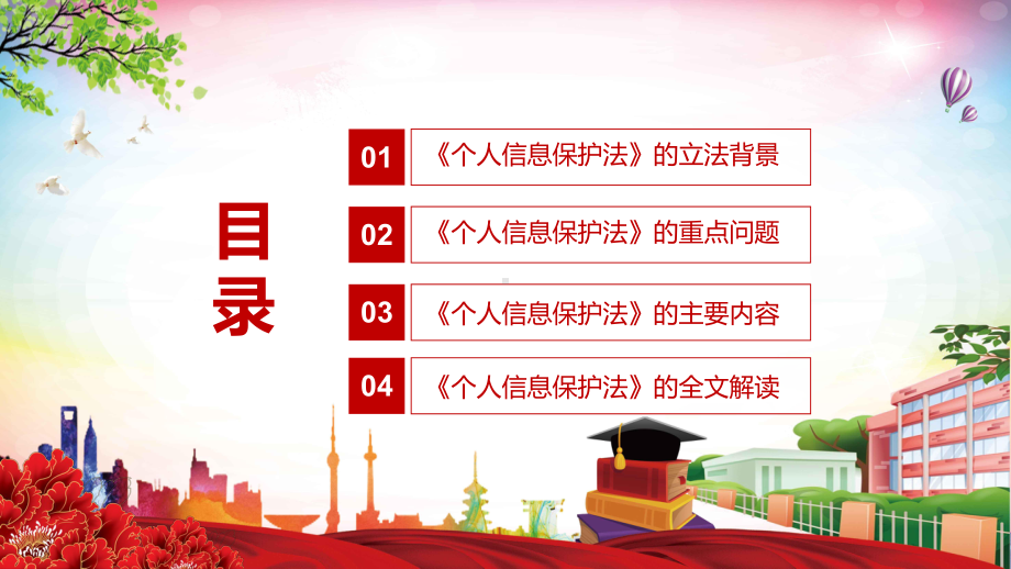 红色党政风一部个人信息保护方面的专门法律2021年新制定《个人信息保护法》PPT课件.pptx_第3页