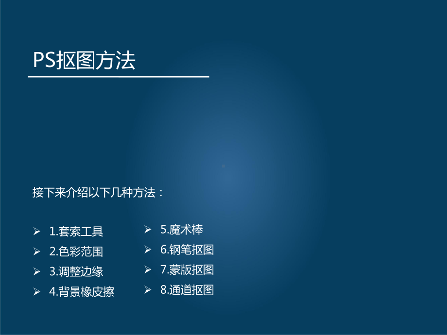 PS抠图技巧专题培训课件.ppt_第3页