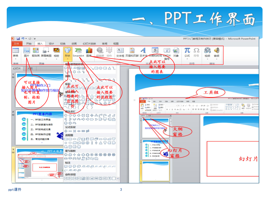 PPT入门教程及制作技巧-ppt课件.ppt_第3页