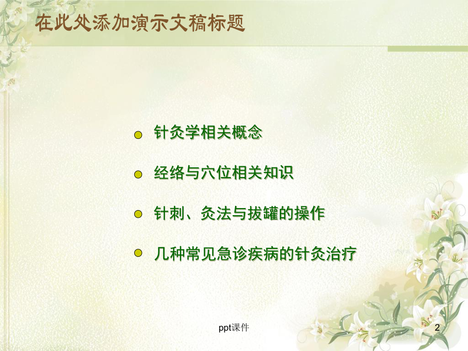 常用针灸知识讲座-ppt课件.ppt_第2页