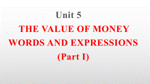 Unit 5 Words and expressions 单词详解 ppt课件 -（2021新）人教版高中英语必修第三册.pptx