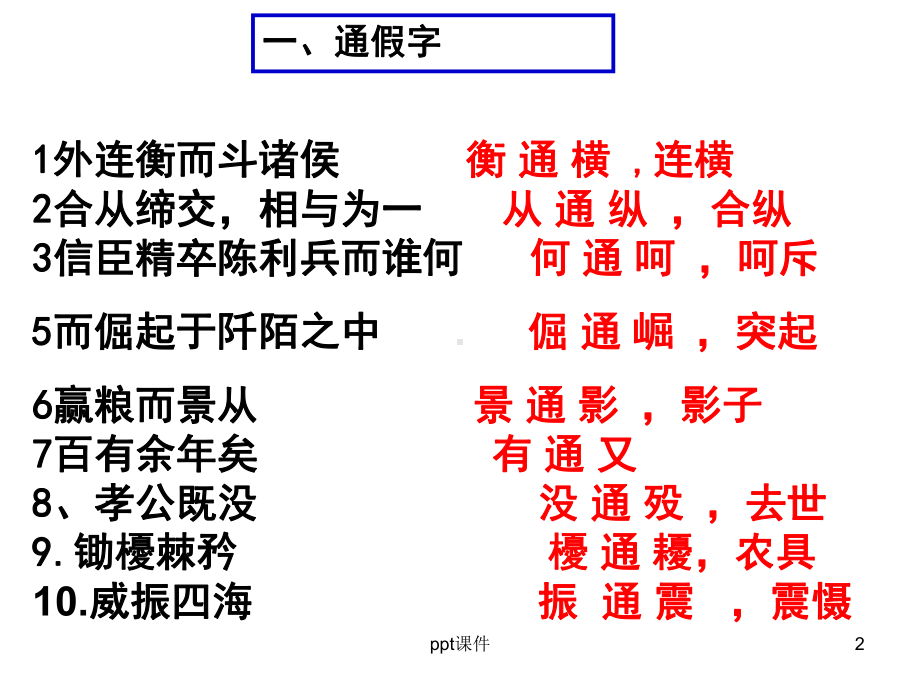 过秦论知识点梳理整理-ppt课件.ppt_第2页